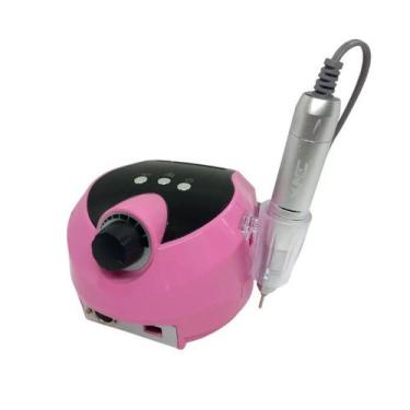 Imagem de Super Lixadeira Motor Digital Elétrica Unha Profissional Nail 45000 Bi