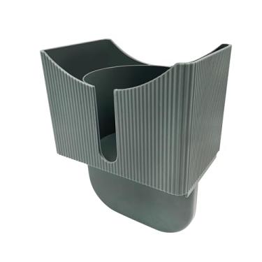 Imagem de Bandeja de suporte antiderramamento de sofá, suporte de bebida para copos, canecas, garrafas, latas (cinza)