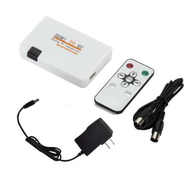 Imagem de Adaptador Conversor HDMI para RF Coaxial - Para TV