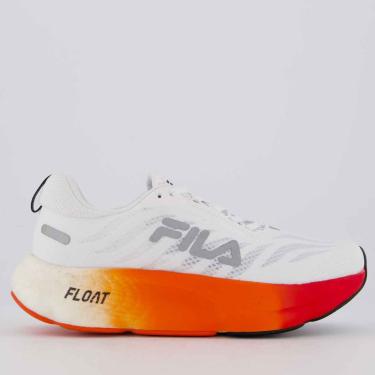 Imagem de Tênis Fila Float Maxxi 2 Feminino Branco e Laranja  masculino
