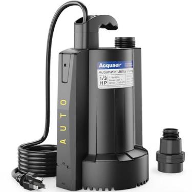 Imagem de Bomba de água submersível Acquaer 1/3 HP 2160 GPH 115V