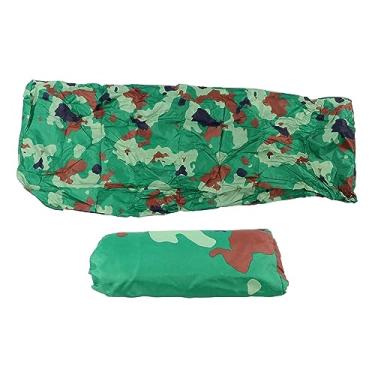 Imagem de Cortador de grama Capa Rainproof Oxford Dust Proof Camouflaged Push Mower Capa Outdoor Lawn Mower Acessórios Universal Fit Durable Weatherproof Protection Storage Bag Incluído