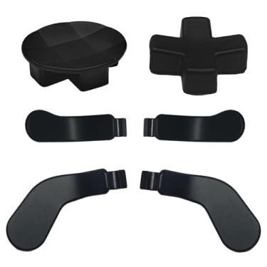 Imagem de 6 in 1 Elite Series 2 Paddles for Xbox Elite Series 2 Controller, Metal D-Pads for Elite Series 2 Core, Replacement Directional Pad Kits for Xbox Elite Controller Series 2(Black)