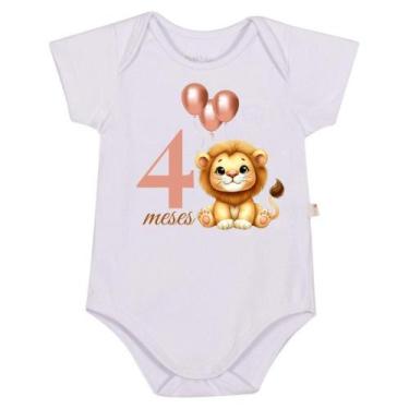 Imagem de Body Mesversário Meninas Bebê Conforto E Charme Para Fotos - Bellvi, R