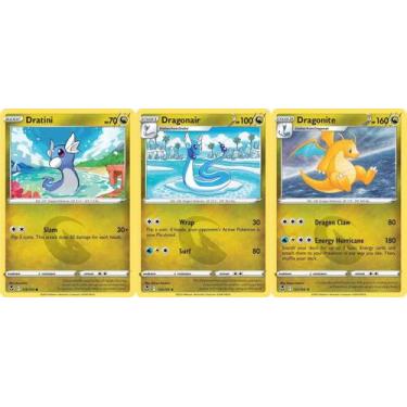 Imagem de Conjunto de cartas Pokémon Dragonite 131/195 Silver Tempest Evolution 