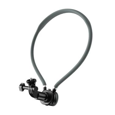 Imagem de UNITEDTIME Suporte de pescoço para câmera de ação mãos livres POV vlogging para Go Pro Hero 13 12 11 10 9, Insta 360 X5 X3 X4, DJI OSMO 360 Action 3 4 5 Pro Camera Alça de peito com botão de um clique