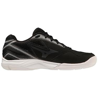 Imagem de Mizuno Tênis plano unissex, Preto e branco, Harbormist, 44 BR