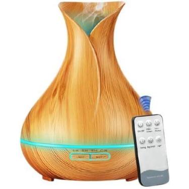 Imagem de Super Aromatizador Difusor óleo essência Elétrico Led 7 Cores 400ml Le