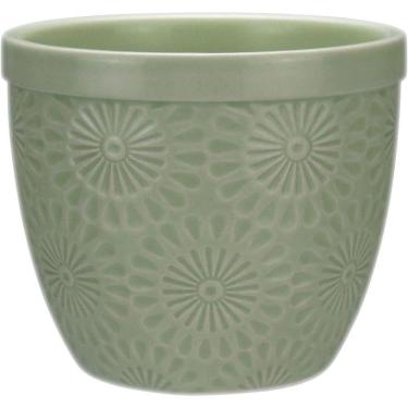 Imagem de Vaso Planta Cachepô Home&co Cerâmica 9x10 Verde Decorativo