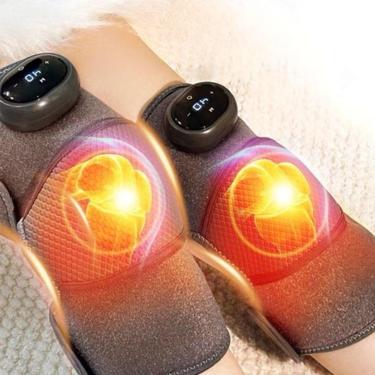 Imagem de Joelheira Ombreira Cotoveleira Aquecimento Massageador 3x1-Unissex