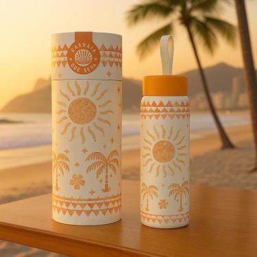 Imagem de Garrafa Que Sede Farm ETC Estampa Coqueiral 500ml Verão 26