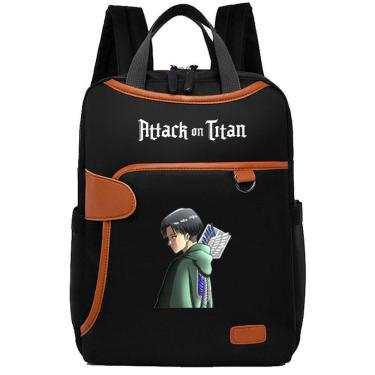 Imagem de Mochila escolar Attack on Titan Anime para crianças