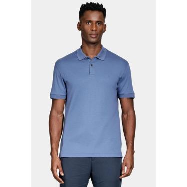 Imagem de Polo Aramis Manga Curta Interlock Pima Atlantico-Masculino