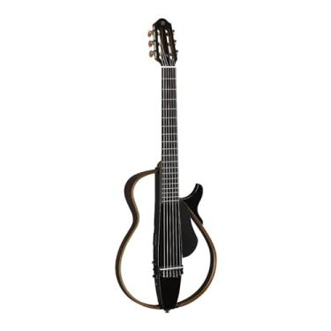 Imagem de Violão Silent Cordas em Nylon SLG 200N TBL Translucent Black com Bag Yamaha