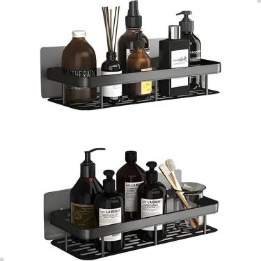 Imagem de 2X Vittak Kit 2 Suporte Shampoo Sabonete Banheiro Cozinha