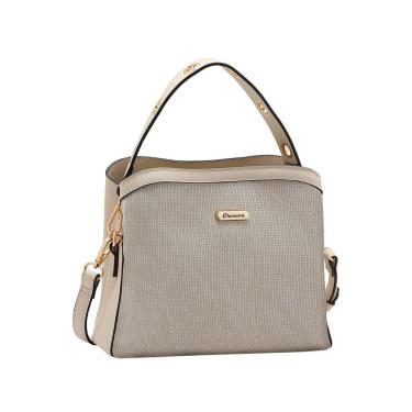 Imagem de Bolsa Clássico Chic - Alça dupla - Rosê - Chenson 3485314