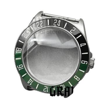 Imagem de Caixa De Relógio De Mergulho Em Aço Fosco 40mm GRAMOCK NH34 NH35 NH36 