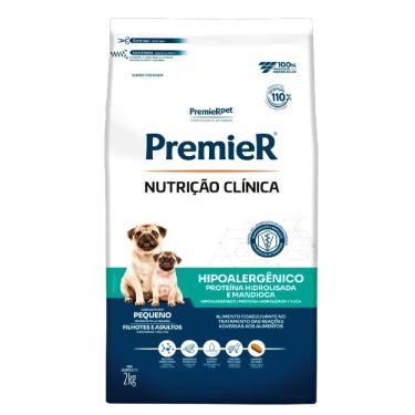 Imagem de Ração Premier Nutrição Clínica Hipoalergênico Cães Adultos e Filhotes Pequeno Porte 2kg