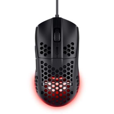 Imagem de Mouse Gamer GXTrust 928 Helox Ultraleve, RGB, 6 Botões, 6400 DPI, USB, Preto - 25306-Unissex