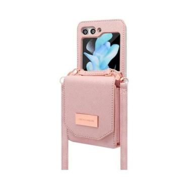 Imagem de Capa Carteira Transversal Com Cordão E Compartimentos Para Cartões Vie