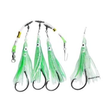 Imagem de Anzóis Luminosos Para Pesca Marítima 7/0 8/0 9/0, Anzóis Circulares Pr