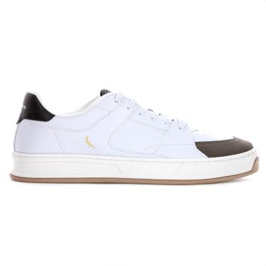 Imagem de Tênis Reserva Roma Branco Preto e Marrom - Masculino-Masculino
