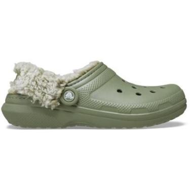 Imagem de Sandália Crocs Classic Fleece Lined Clog Cargo-Unissex