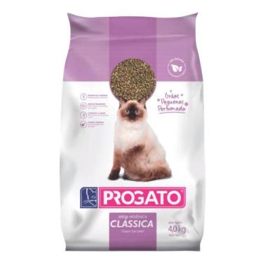 Imagem de Areia Higiênica Classica Perfumada Multigrãos Progato em 4kg - Pro Gat