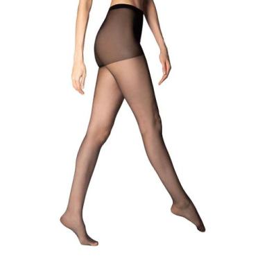 Imagem de Meia Calça Lupo Invisível - Feminina, Preto, GG