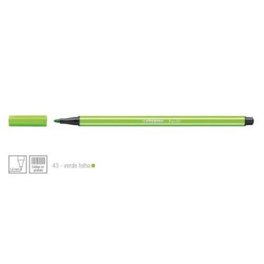 Imagem de Caneta Pen 68 Cor 43 Verde Folha - Stabilo