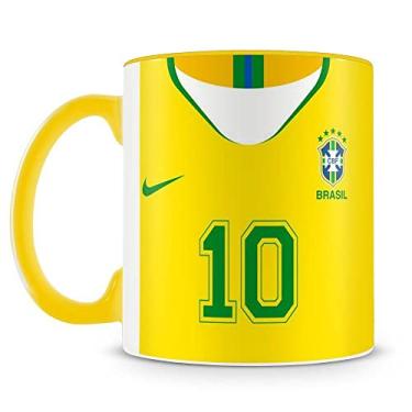Imagem de Caneca Personalizada Time Brasil (com Nome)