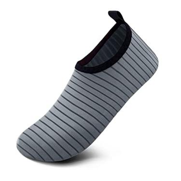 Imagem de suhang Sapatos de Água Meia de Praia de Secagem Rápida Tênis de Natação Upstream Aqua Listrado