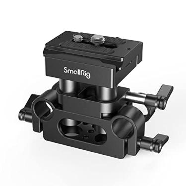 Imagem de Sistema de suporte de trilho SMALLRIG universal de 15 mm com braçadeira de varão de 15 mm e placa de liberação rápida - 2272