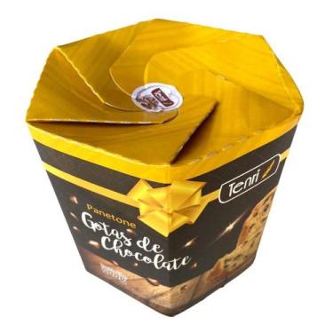 Imagem de Panetone 500 Gramas Chocottone Gotas De Chocolate Molhadinho - Tenri
