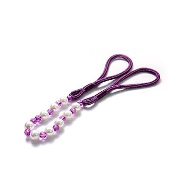 Imagem de Cortina de pérola simples amarra acessórios de cortina de corda amarrados suportes de cortina, T10,1 Pçs