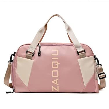 Imagem de Bolsa Mala Feminina Academia Esportiva Viagem, Bolsa esportiva de viagem, ideal Para Suas Viagens, Banhos De Piscina, Praia, Academia