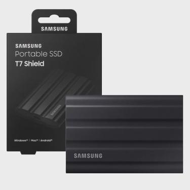 Imagem de HD ssd 1TB Samsung T7 Shield usb-c- MU-PE1T0S/AM