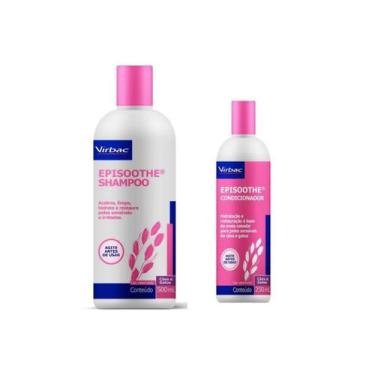 Imagem de 1 Episoothe Shampoo 500ml + 1 Episoothe Condicionador 250ml Pele Sensi