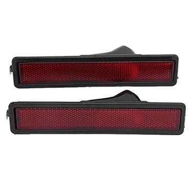Imagem de Tampa Lateral Luz do Marcador丨Qiilu Side Light 2pcs Front Side Marker Light Cover Lens 63141377849 Substituição Para E30 E32 E34 318I 325I 525I 735I Amarelo (Vermelho)