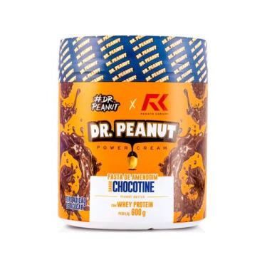 Imagem de Pasta De Amendoim Chocotine 600G Com Whey Protein - Dr. Peanut - Dr Pe
