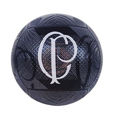 Imagem de Bola de Futebol de Campo Nº 5 - Corinthians (Preta)