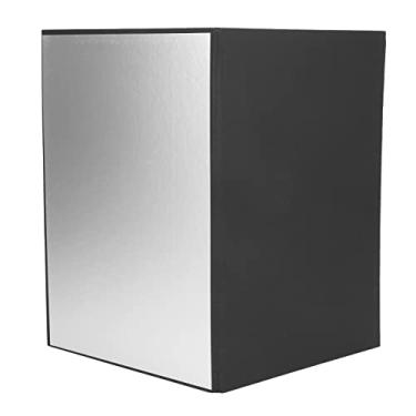 Imagem de Refletor de Luz A3, 3 Em 1 Portátil Dobrável Refletor de Fotografia de Papelão, Placa de Fundo de Fotografia Reflexiva de Absorção de Luz (Prata, branco e preto)