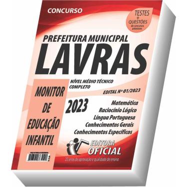 Imagem de Apostila Prefeitura de Lavras - MG - Monitor de Educação Infantil