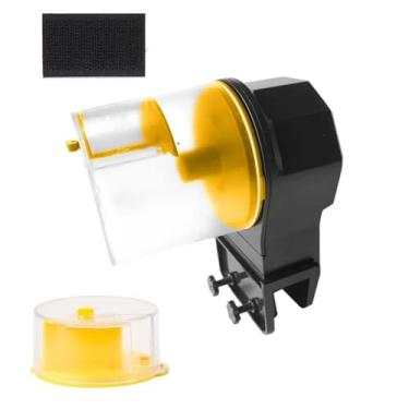 Imagem de MOUDOAUER Alimentador automático de peixes 12/24 horas para aquário de férias para aquário e tanque de tartaruga