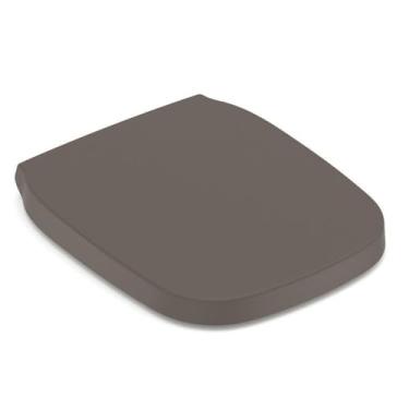 Imagem de Kit 2 Assentos Original Termofixo com Queda Amortecida Debba Classic Roca Café