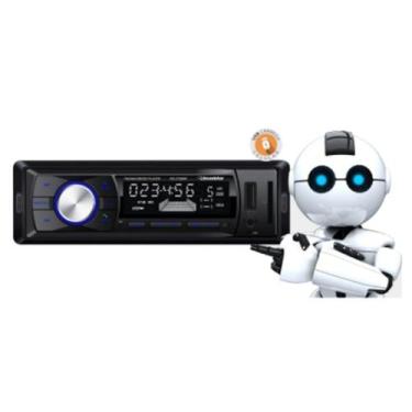 Imagem de Rádio Automotivo Usb Sd Aux Bluetooth Controle Remoto - Alex Variedade