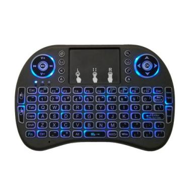 Imagem de Teclado Mini Com Controle Remoto E Mouse Ideal Tv E Notebook - Guiro