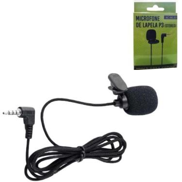 Imagem de Microfone Lapela P3 (Stereo) - XC-ML-02 - DS Tools - X-Cell