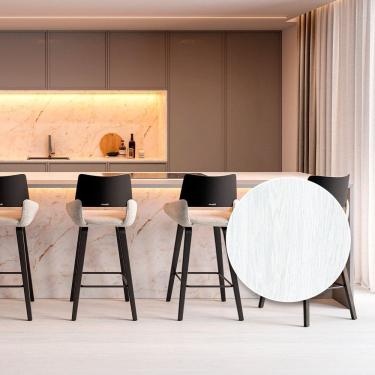 Imagem de Piso Vinílico Colado 18cmx2mmx1,22m Margarida Pix Revestimentos - caixa com 4,34m2 - Cinza