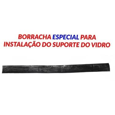 Imagem de Borracha Suporte Vidro Máquina Carro Automóvel - Supercenter Automotiv